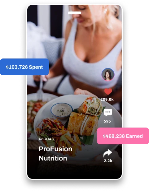 TikTok campaign creative